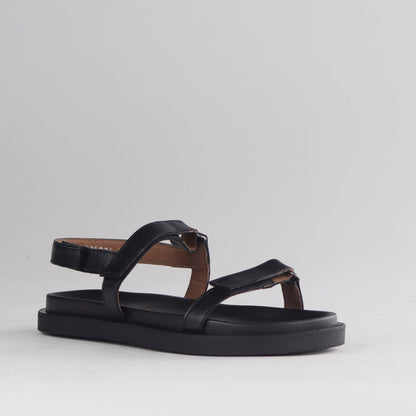 Froggie Shoes Shoes Froggie Women's Velcro strop- Black Leather - 12690
