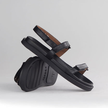 Froggie Shoes Shoes Froggie Women's Velcro strop- Black Leather - 12690
