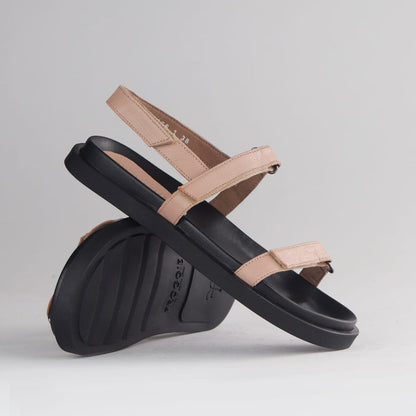 Froggie Shoes Shoes Froggie Women's Velcro strop-Porcelain Leather - 12690