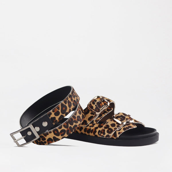 Froggie Shoes Shoes Women's Reversible Belt in Black and Cheetah - 12978