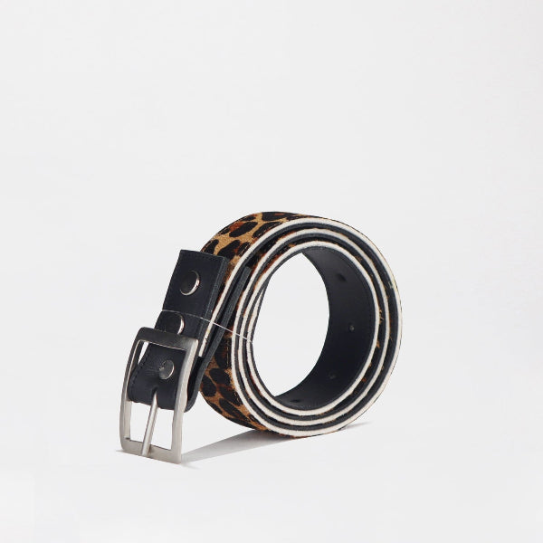 Froggie Shoes Shoes Women's Reversible Belt in Black and Cheetah - 12978